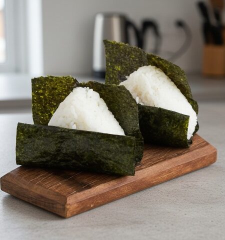 Onigiri de Salmão Grelhado