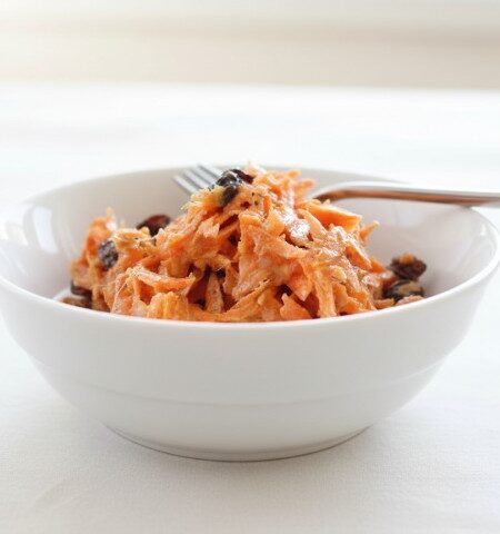 Salada de Cenoura com Passas