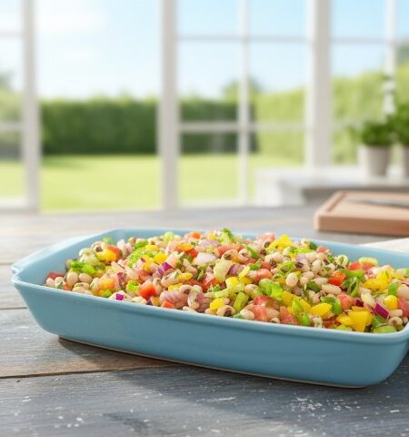 Salada de Feijão Fradinho com Vinagrete