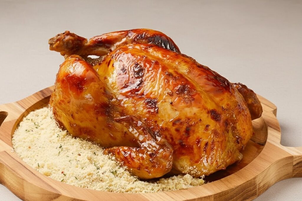 Frango Assado Recheado