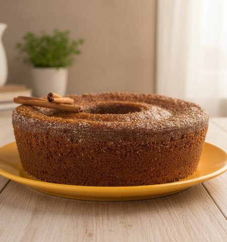 Bolo de Banana com Aveia