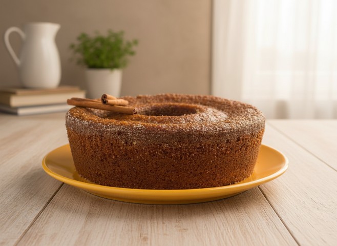 Bolo de Banana com Aveia